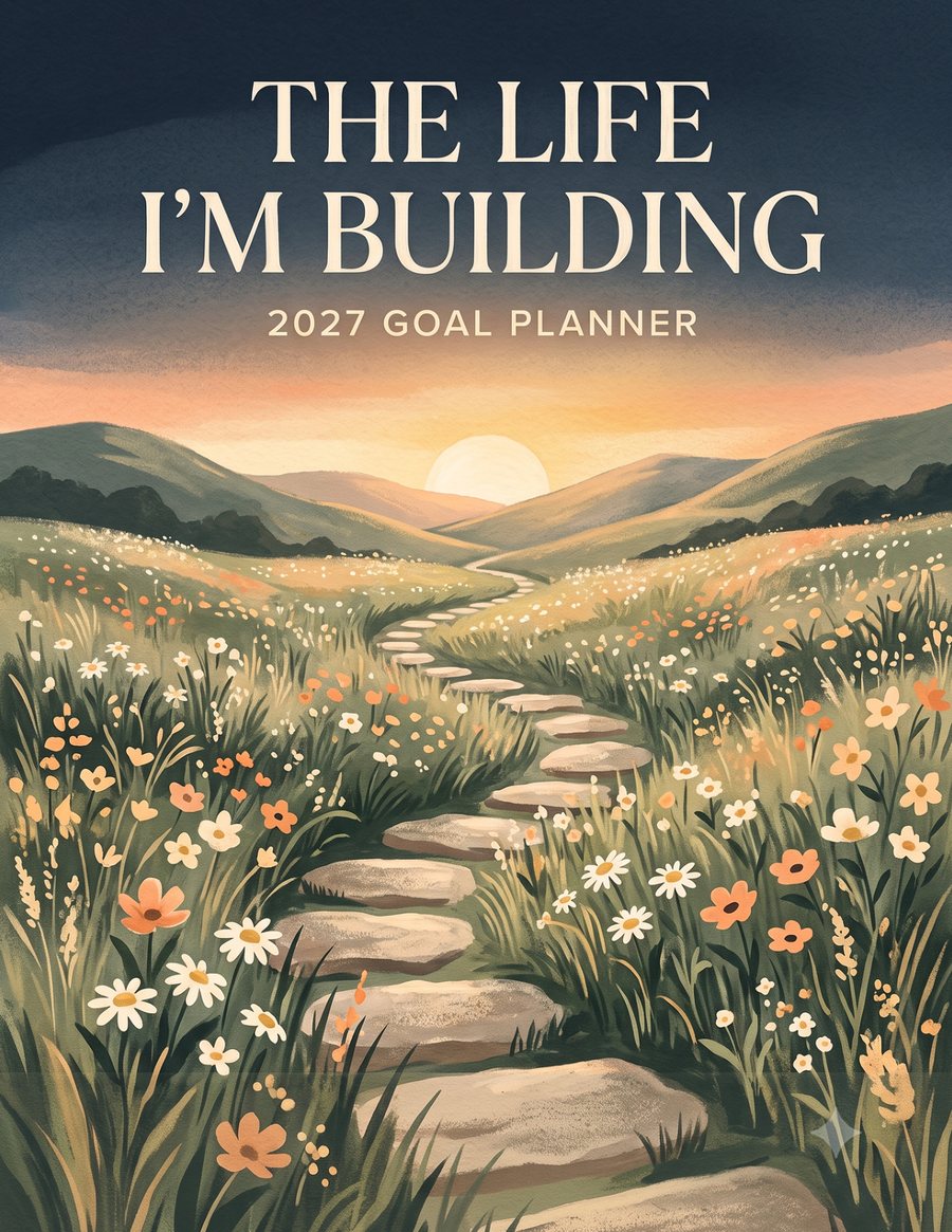 Cover of The Life I'm Building: 2027 Goal Planner
