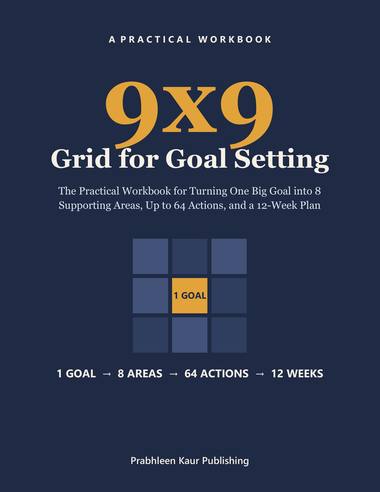 Cover of 9x9 Grid for Goal Setting