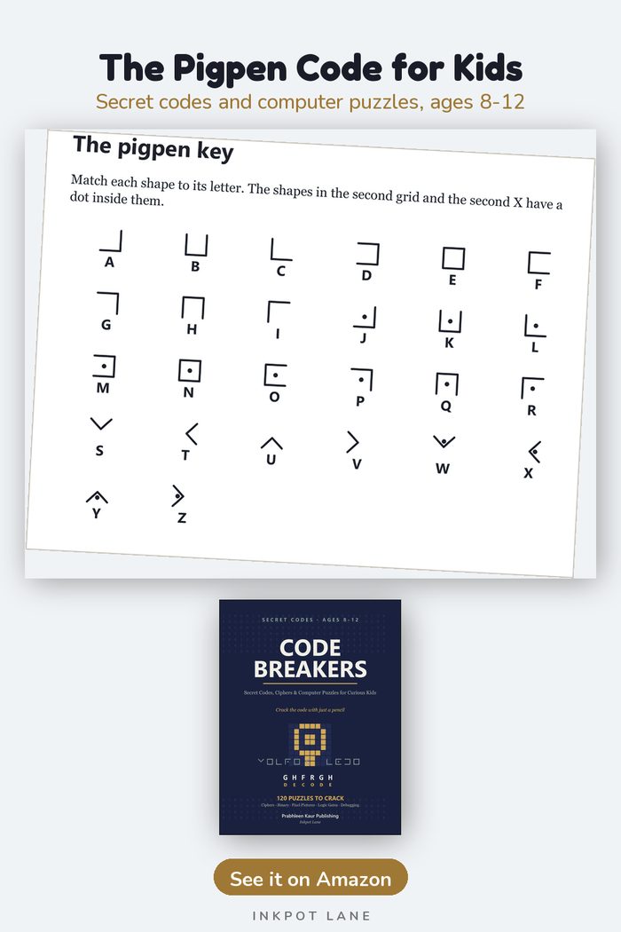 The Pigpen Code for Kids