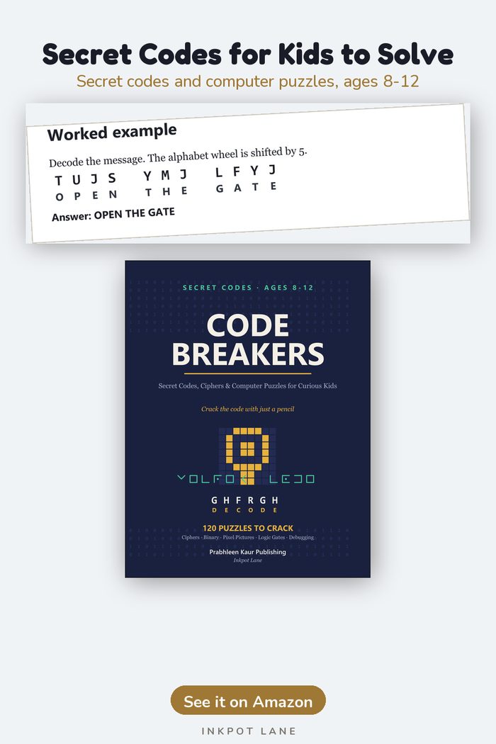 Secret Codes for Kids to Solve