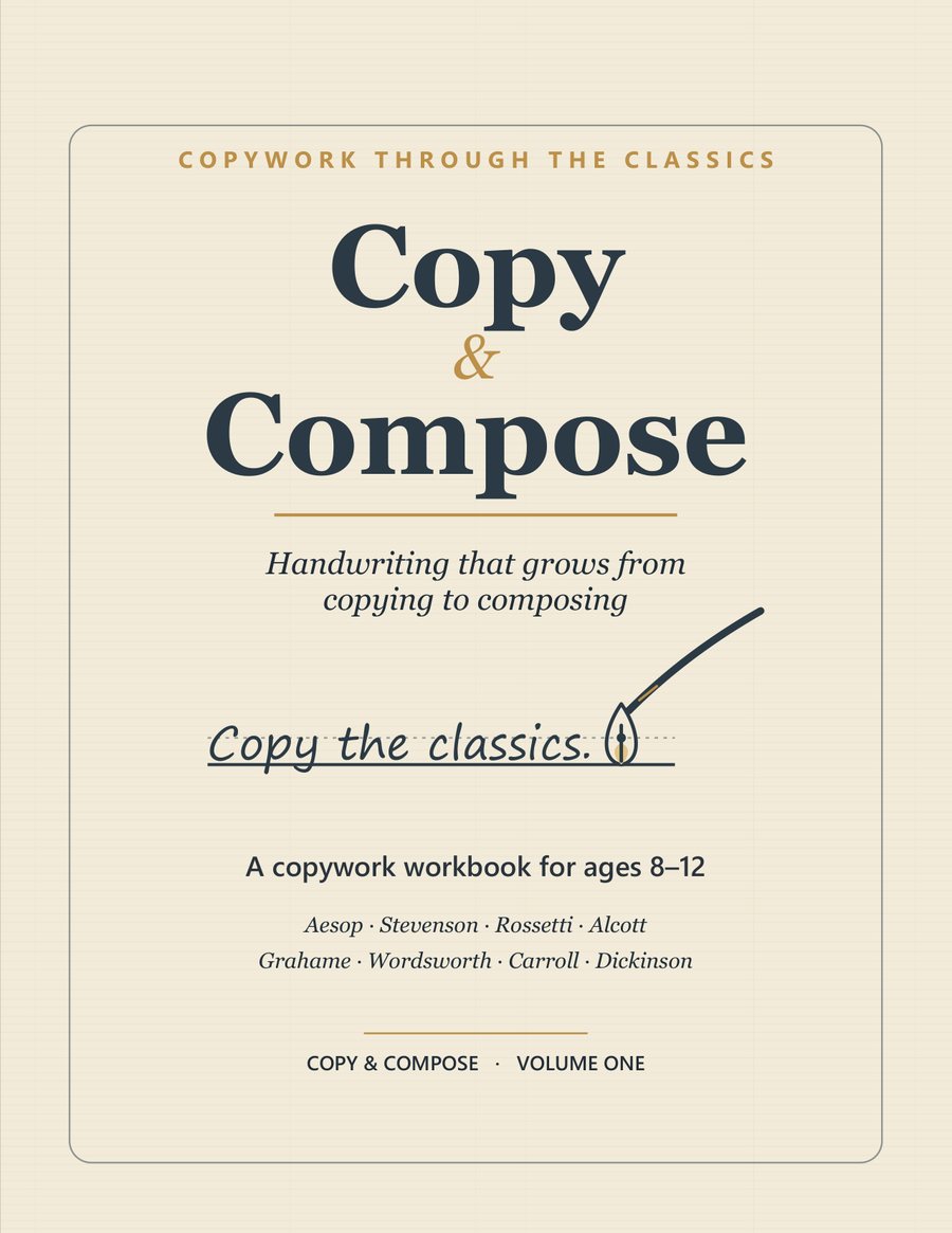 Cover of Copy & Compose: Handwriting Through the Classics