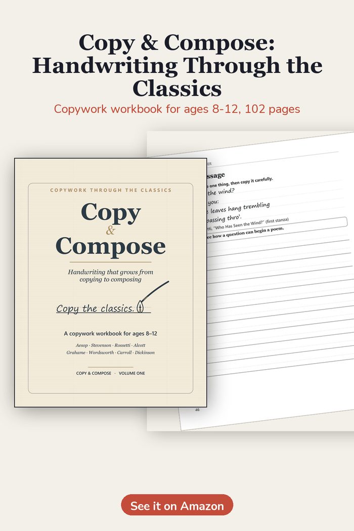 Copy & Compose: Handwriting Through the Classics