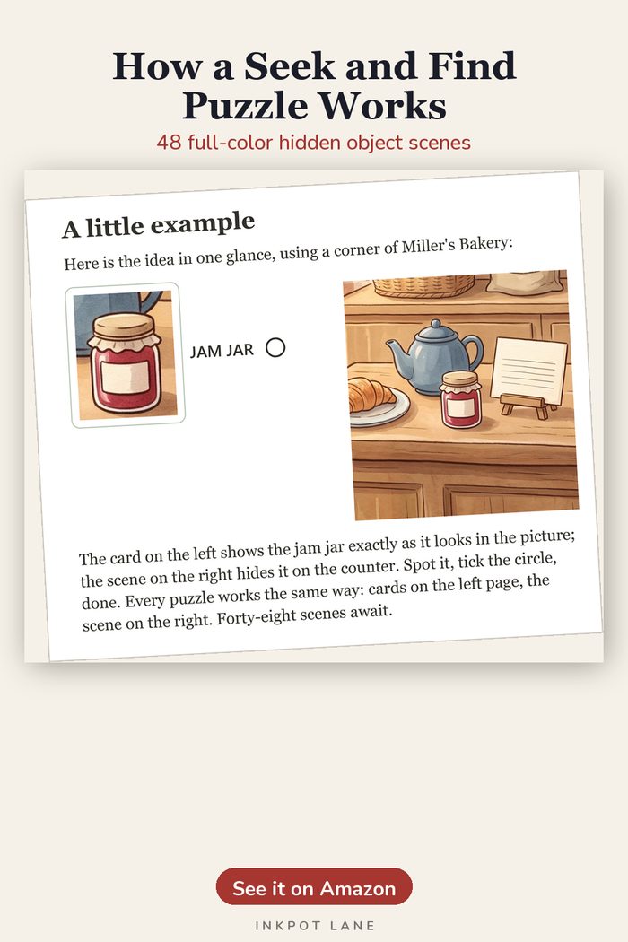 How a Seek and Find Puzzle Works