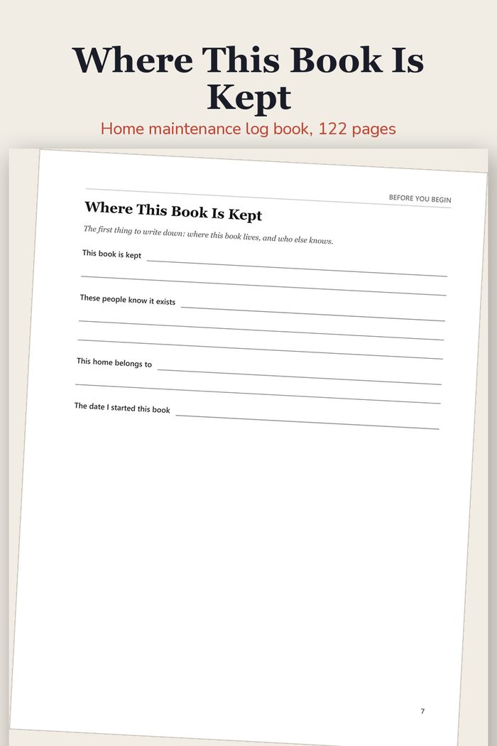 Where This Book Is Kept