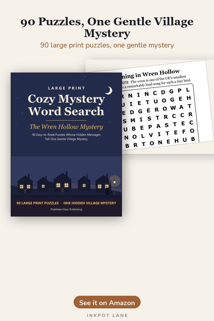 90 Puzzles, One Gentle Village Mystery