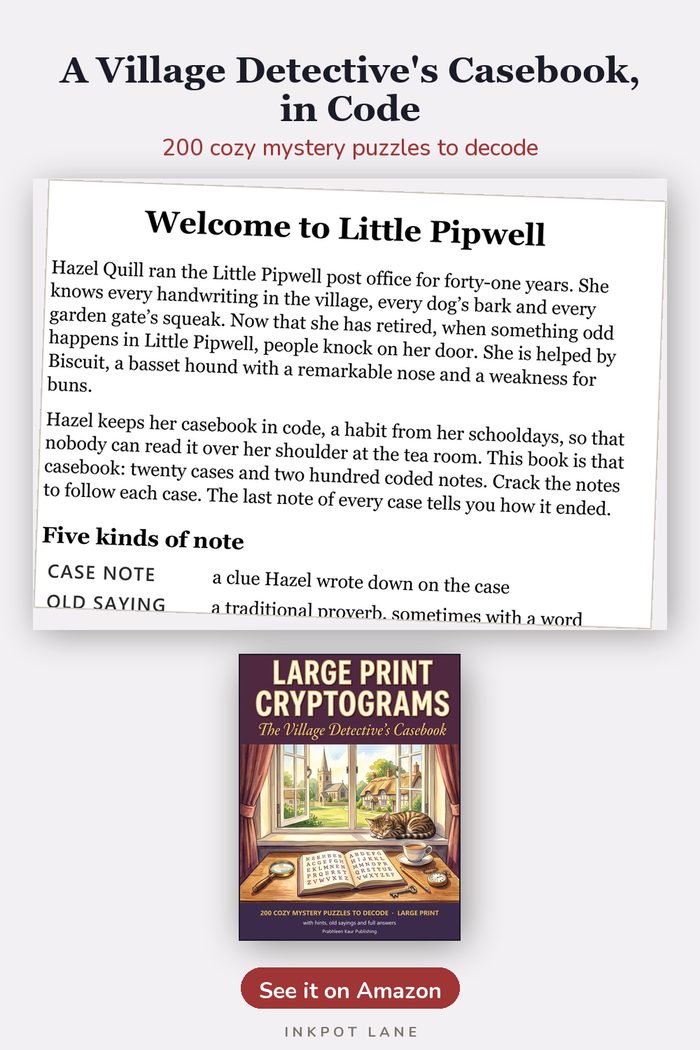 A Village Detective's Casebook, in Code