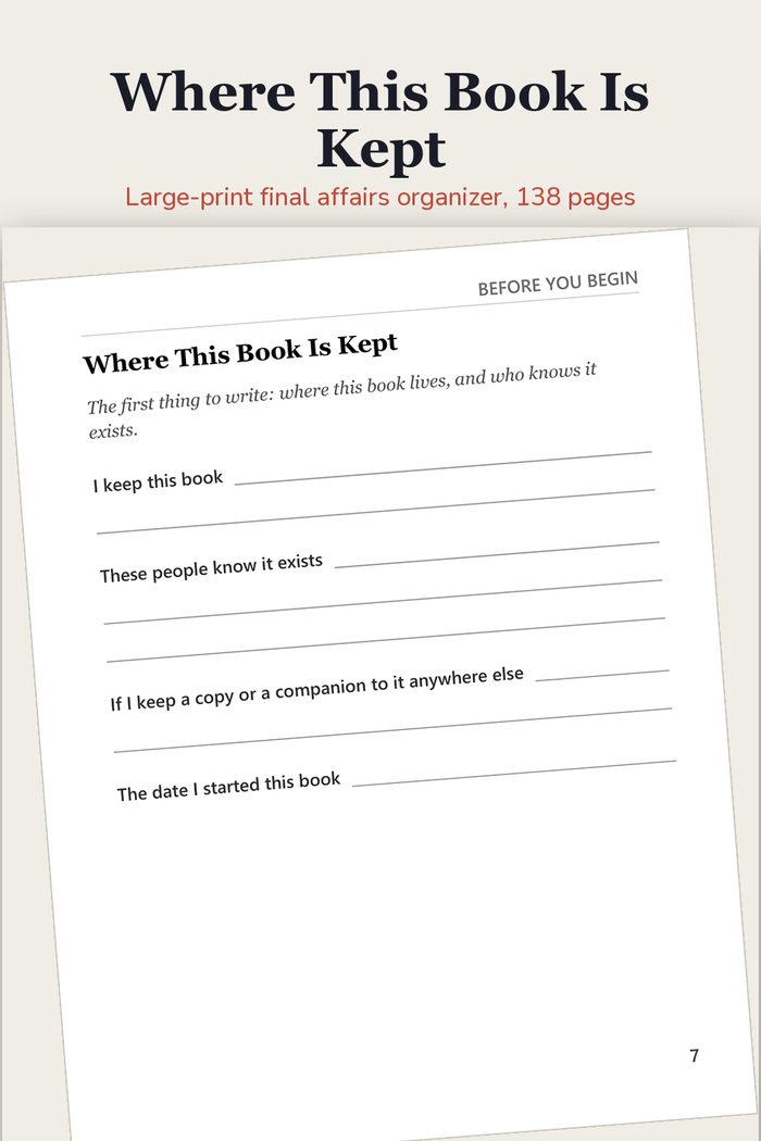 Where This Book Is Kept