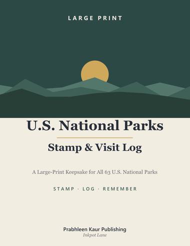 Cover of U.S. National Parks Stamp & Visit Log