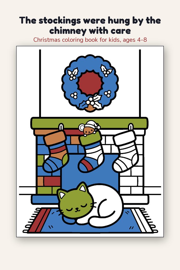 The stockings were hung by the chimney with care, In hopes that St.…
