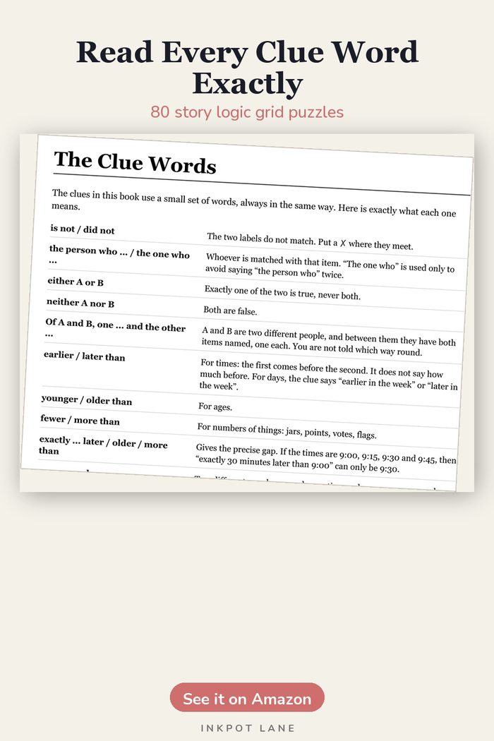 Read Every Clue Word Exactly