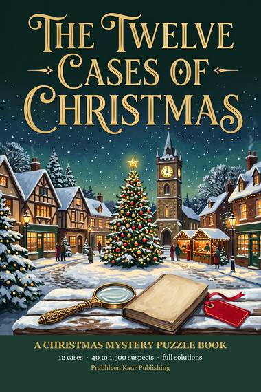 Cover of The Twelve Cases of Christmas