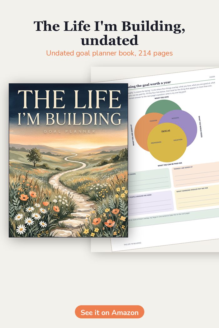 The Life I'm Building, undated